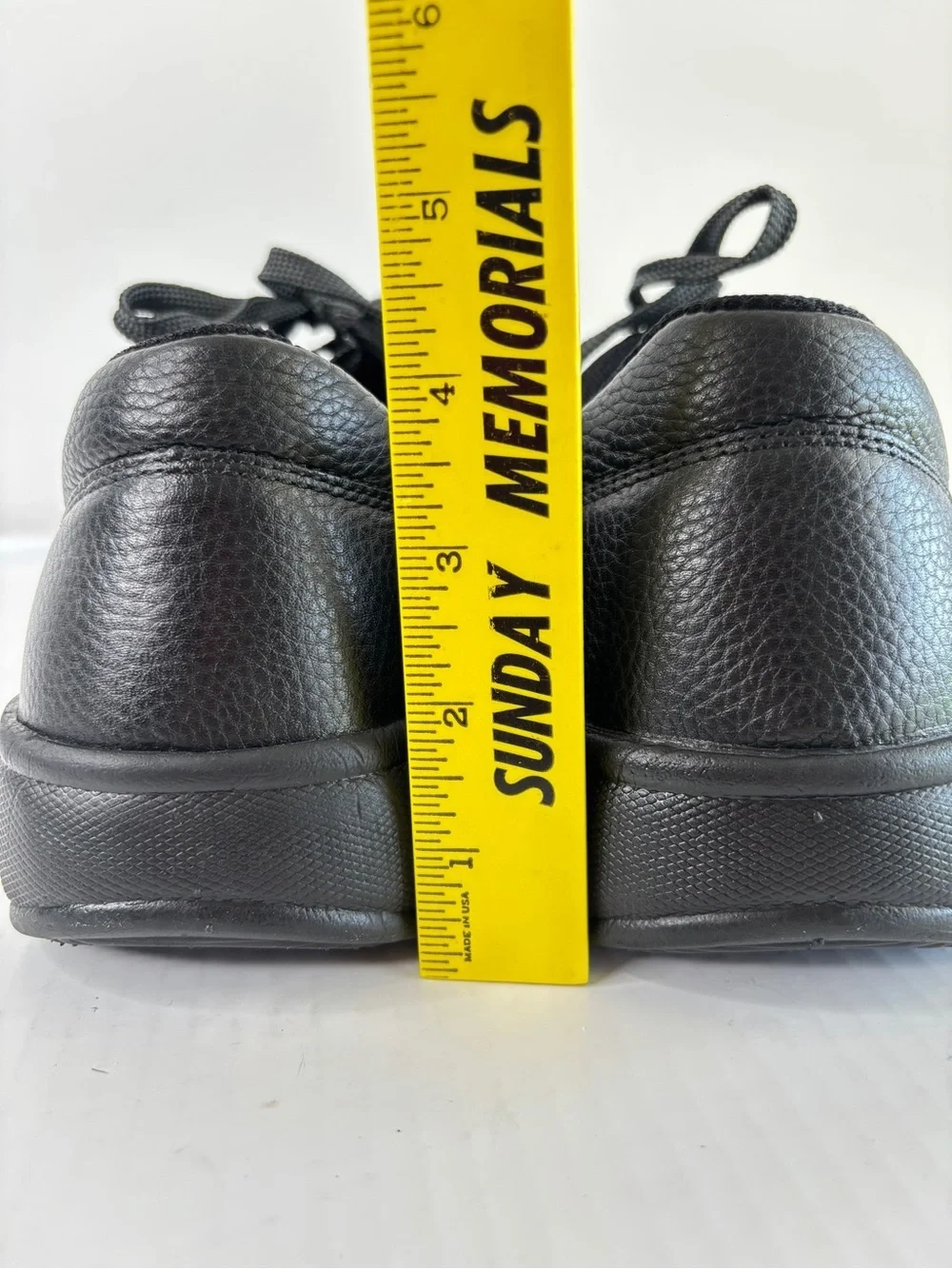 Orthofeet Avery Island Black Leather Mens Orthopedic Shoes Sz 9 D Style 410 NEW!